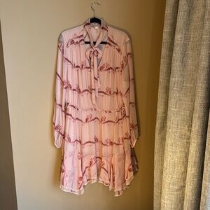 Jonathan Simkhai Irena Rose Silk Dress 16